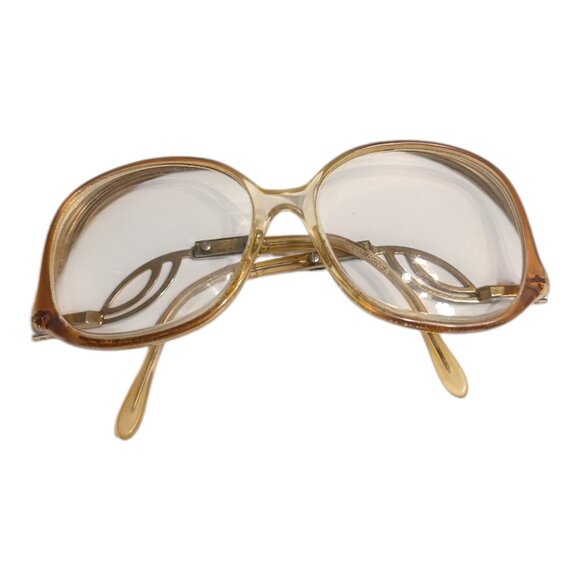 Vtg 70s 80s Drop Arm Oversized Eyeglasses Frames Frame Only - Picture 5 of 11